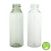 Comprar Frasco, 20/410, 50 ml, con tapa de rosca, transparente, redonda Boston, PET reciclado al por mayor en España