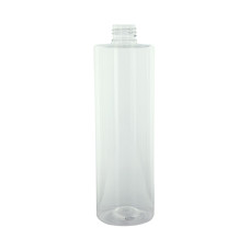 Frasco, 24/410, 400 ml, con tapa de rosca, transparente, tubular, PET Frasco, 24/410, 400 ml, con tapa de rosca, transparente, tubular, PET