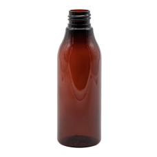 Frasco, 24/410, 150 ml, con tapa de rosca, marrón transparente, Provenza, PET