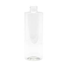 Frasco, 28/410, 500 ml, rosca, transparente, cilíndrica, PET
