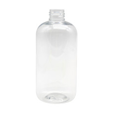 Frasco, 24/410, 300 ml, rosca, transparente, redonda Boston, PET Frasco, 24/410, 300 ml, rosca, transparente, redonda Boston, PET