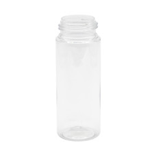 Frasco, 43/400, 150 ml, rosca, transparente, cilíndrica, espumador, PET