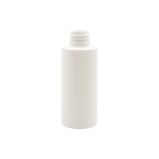Frasco, 24/410, 100 ml, con tapa de rosca, blanca, tubular - HDPE Frasco, 24/410, 100 ml, con tapa de rosca, blanca, tubular - HDPE