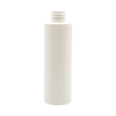 Frasco, 24/410 mm, 150 ml, con tapa de rosca, blanca, tubular - HDPE Frasco, 24/410 mm, 150 ml, con tapa de rosca, blanca, tubular - HDPE