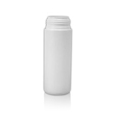Frasco, 43 mm, 200 ml, con tapa de rosca, blanca, HDPE, dispensador de espuma