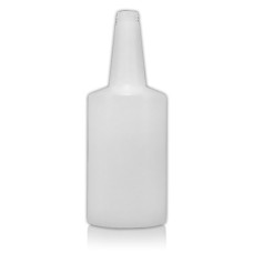 Frasco, 28/410, 1000 ml, rosca, natural, 60 g, especial, PE - FLORA