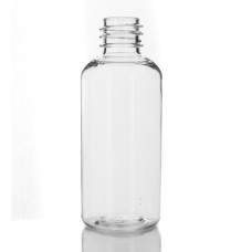 Frasco, 18/410, 50 ml, con tapa de rosca, transparente, cilíndrica, PET Frasco, 18/410, 50 ml, con tapa de rosca, transparente, cilíndrica, PET
