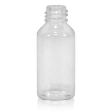 Frasco, 18/410, 30 ml, con tapa de rosca, transparente, PET, para pulverizadores - AROMÁS