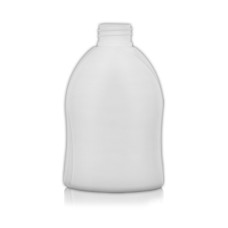 Frasco, 28/410, 250 ml, rosca, blanca, plana, HDPE - FLUCTUS